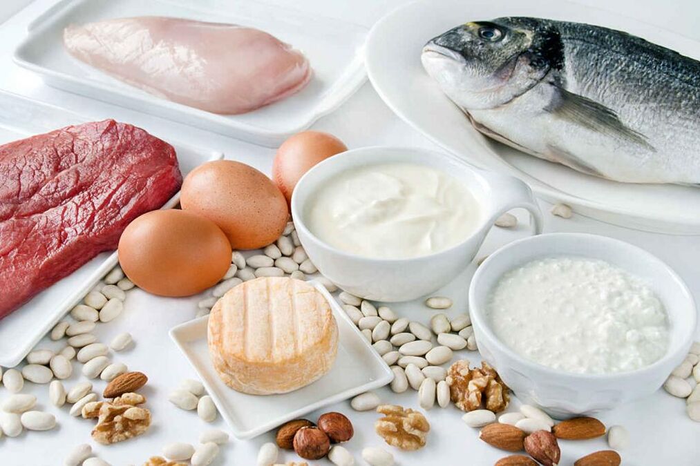 Szárításhoz használt magas fehérjetartalmú élelmiszerek